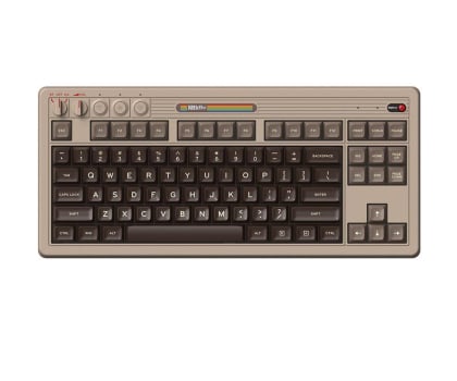 Klawiatura bezprzewodowa 8BitDo Mechanical Keyboard C64 Ed.